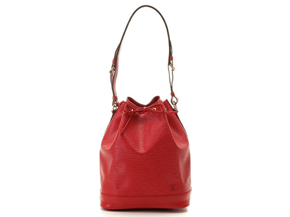 LOUIS VUITTON Noe Shoulder Bag Epi Castilian Red